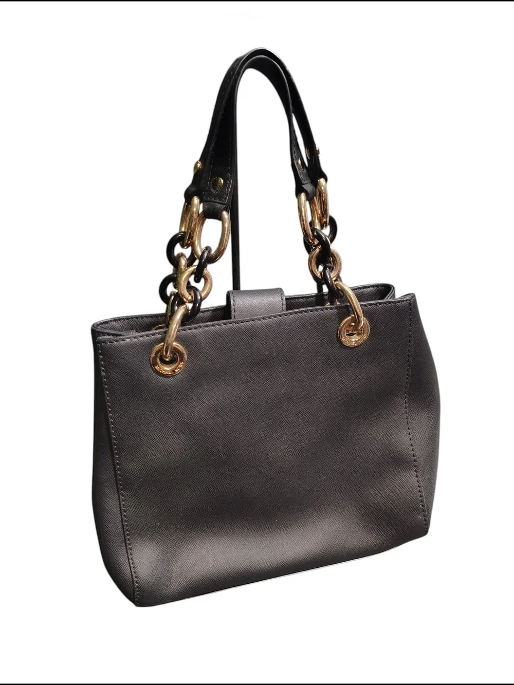 Michael Kors Black Cynthia Sachel